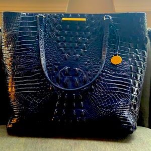 Brahmin Melbourne Tote Bag- Sapphire